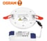Светильник точечный светодиодный встраиваемый Osram NIGHTLIGHT 9W 3000K 810лм с подсветкой 3 режима 4607194230518 4