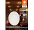 Светильник точечный светодиодный встраиваемый Osram NIGHTLIGHT 9W 3000K 810лм с подсветкой 3 режима 4607194230518 5