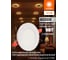 Светильник точечный светодиодный встраиваемый Osram NIGHTLIGHT 9W 4000K 810лм с подсветкой 3 режима 4607194230501 5