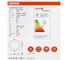 Светильник точечный светодиодный встраиваемый Osram NIGHTLIGHT 15W 3000K 1350лм с подсветкой 3 режима 4607194230556 12