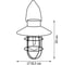 Садовый светильник на солнечной батарее Uniel Винтажный фонарь USL-S-280/PT200 VINTAGE LANTERN UL-00012699 17