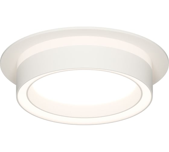 Светильник точечный встраиваемый Apeyron под Led лампу, GX53, max 15Вт, IP20, врезное отверстие 95мм, белый 16-100