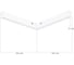 Св-к трек. SMART ST luce Белый LED 1х8W 2700K-6000K Lm Ra90 IP20 L309xW309xH41 220V ST664.506.18H 2
