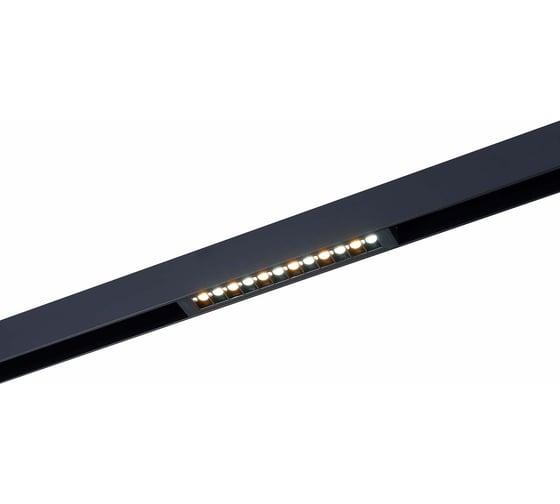 Трековый светильник ST LUCE SMART черный LED 1*9W 2700K-6000K 700Lm Ra>90 24 IP20 L220xW25xH41 220V ST655.496.09H
