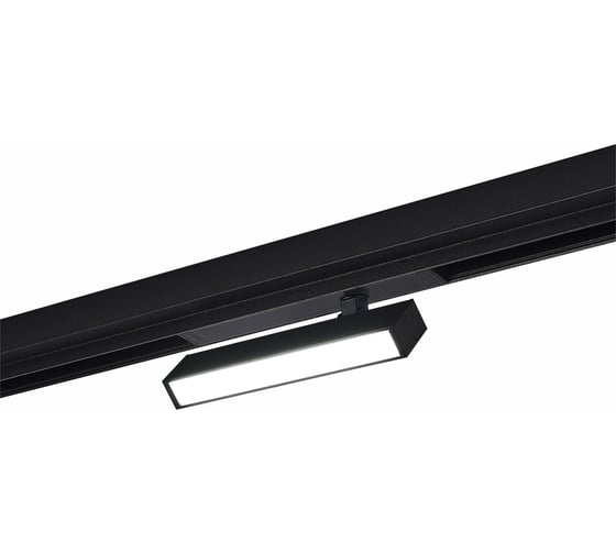 Трековый светильник ST LUCE SMART черный LED 1*9W 2700K-6000K 810Lm Ra>90 120 IP20 L220xW25xH105 220V ST378.496.09