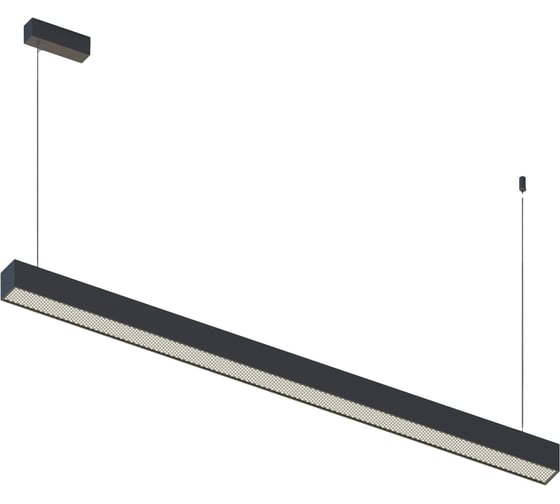 Светильник подвесной ST LUCE черный LED 1*35W 3000K 698Lm Ra>80 120IP20 L1120xW50xH60 180-220V ST612.433.32