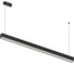 Светильник подвесной Черный LED 1х5W 3000K 698Lm Ra 80 120IP20 L1120xW50xH60 180-220V ST luce ST612.433.32 1