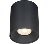 Светильник потолочный Черный GU1х50W IP20 D80xH95 220V Без ламп ST luce ST167.402.01