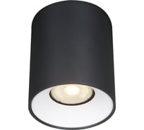 Светильник потолочный ST LUCE черный GU10 1*50W IP20 D80xH95 220V без ламп ST167.452.01