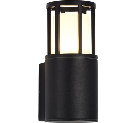 Светильник уличный настенный ST LUCE черный/черный GU10 1*15W SL9017.401.01