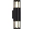 Светильник уличный настенный ST luce черный/черный GU1х5W SL9017.401.02 1