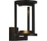 Светильник уличный настенный ST luce черный/черный LED 1х9W 3000K SL9535.401.01 1