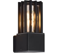 Светильник уличный настенный ST LUCE черный/черный E27 1*15W SL9018.401.01