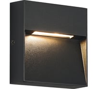 Светильник уличный настенный ST luce черный/черный LED 1х5W 3000K SL9537.411.14