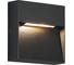 Светильник уличный настенный ST luce черный/черный LED 1х5W 3000K SL9537.411.14 1