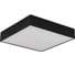 Светильник потолочный Черный LED 1х8W 3000K 4 320Lm Ra 90 120 IP20 L400xW400xH55 180- ST luce ST608.432.48 2