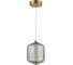 Подвес ST-Luce Латунь/Дымчатый LED 1х8W 3000K ST luce SL1193.313.01 2
