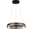 Светильник подвесной ST-Luce Черный/Дымчатый, Белый LED 1х8W 3000K ST luce SL6019.323.01 1