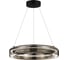 Светильник подвесной ST-Luce Черный/Дымчатый, Белый LED 1х6W 3000K ST luce SL6019.333.01 1