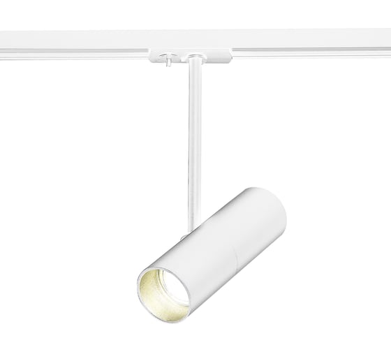 Светильник трековый ST LUCE Белый GU10 1*50W IP20 DxH- 220V Без ламп ST381.506.01