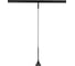 Магнитный трековый светильник Черный LED 1х5W 4000K Lm Ra 90 IP20 D70xH225 24V ST luce ST688.446.05 1