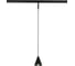 Магнитный трековый светильник Черный LED 1х5W 4000K Lm Ra 90 40 IP20 D80xH98 24V ST luce ST689.446.05 1