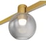 Магнитный трековый светильник FARM Золотистый LED 1х3W 4000K 89Lm Ra90 120 IP20 D85xH1 ST luce ST819.246.03 1
