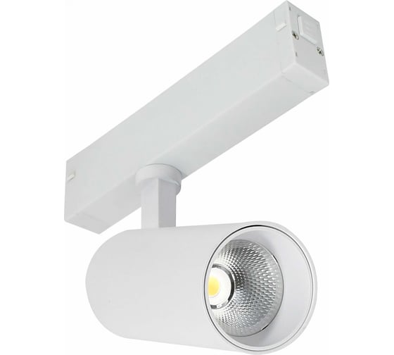 Светильник трековый ST LUCE Белый LED 1*10W 4000K 535Lm Ra36о 36о IP20 D40xH90 220V ST660.546.10H