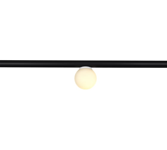 Магнитный трековый светильник ST LUCE Белый LED 1*3W 3000K Lm Ra>80 360 IP20 D60xH- 24V ST687.536.03