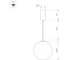 Светильник Arlight SP-SILKA-HANG-R400-12W Warm2700, IP20, натуральный шелк, 1шт 056880 4
