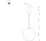 Светильник Arlight SP-SILKA-HANG-R300-7W Warm2700, IP20, натуральный шелк, 1шт 061916 4