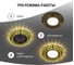 Светильник встраиваемый 50Вт G5.3 LED подсветка 3 Вт TDM ELECTRIC зеркальный/хром SQ0359-0133 3