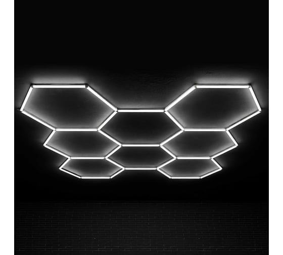 Комплект модульного освещения Lumin'arte 8COT 22050лм 250Вт 2430x2350мм 4000K 85COT-LSL05-T5S-250W