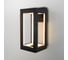 Уличный настенный светодиодный светильник Elektrostandard Frame 3000K IP54 1527 TECHNO LED чёрный a072090 1
