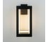 Уличный настенный светодиодный светильник Elektrostandard Frame 3000K IP54 1527 TECHNO LED чёрный a072090 3