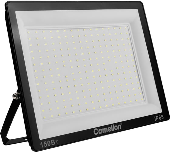 Прожектор CAMELION LFL-15003 C02 черный, LED SMD, 150 Вт, 15000 лм, 230В, 6500К, 300х252х34мм 16329
