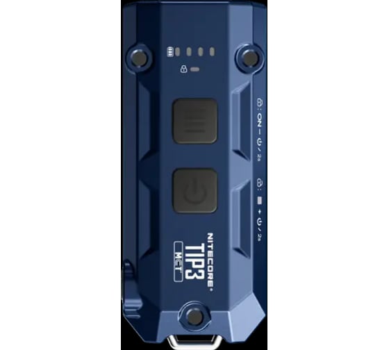 Наключный фонарь Nitecore TIP3 Blue 4212