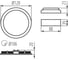 Светильник встраиваемый светодиодный KANLUX ROUNDA 6Вт V2LED6W-WW-W 28938 3