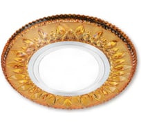 Светильник встраиваемый 50Вт G5.3 LED подсветка 3 Вт TDM ELECTRIC золото/хром SQ0359-0135