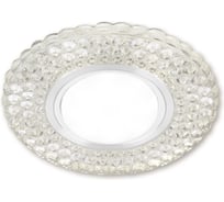 Светильник встраиваемый 50Вт G5.3 LED подсветка 3 Вт TDM ELECTRIC зеркальный/хром SQ0359-0141