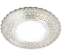 Светильник встраиваемый 50Вт G5.3 LED подсветка 3 Вт TDM ELECTRIC зеркальный/хром SQ0359-0138