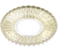 Светильник встраиваемый 50Вт G5.3 LED подсветка 3 Вт TDM ELECTRIC зеркальный/хром SQ0359-0146