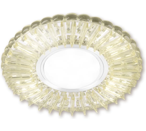 Светильник встраиваемый 50Вт G5.3 LED подсветка 3 Вт TDM ELECTRIC зеркальный/хром SQ0359-0146