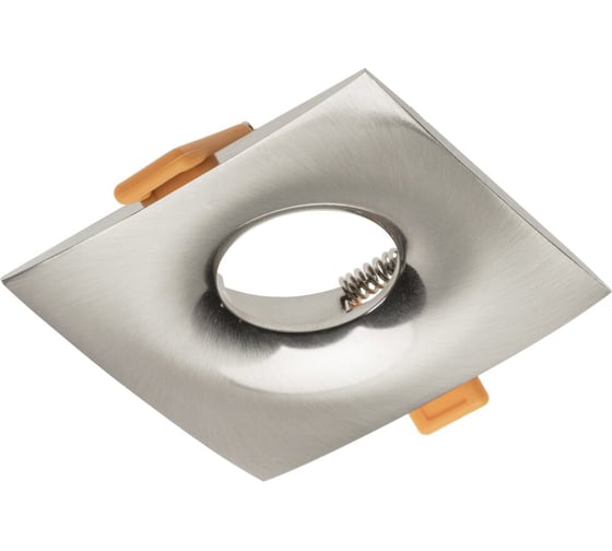 Светильник точечный встраиваемый GTV AURORA, IP20, квадратный, сатин OP-AURKWS-52