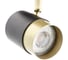 Светильник потолочный GTV ORIO, алюминий, 11.6x5.6x11.5, IP20, 1_GU10, max. 50W, круглый, чёрный OS-ORI-GU10-10 3