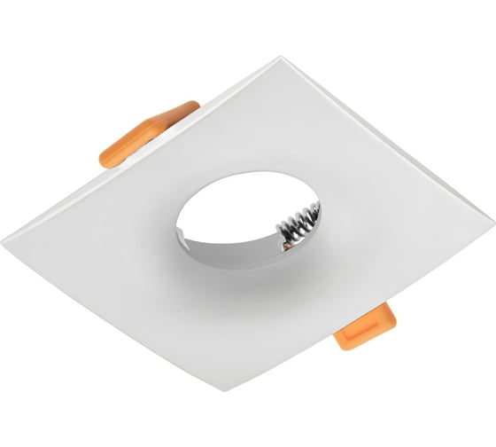 Светильник точечный встраиваемый GTV AURORA, IP20, квадратный, белый OP-AURKWB-10