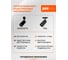 Трековый линейный светодиодный светильник PTR 4612 Jazzway 12Вт 4000K 165град. WH белый IP40 300мм 5070776 6