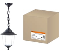 Подвесной светильник TDM ELECTRIC Прага Эл-11-70 60 Вт, Е27, черный, прозрачный плафон SQ0330-0528
