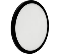 Светильник светодиодный truEnergy с регулируемым креплением круг 18W 4000K 1265Lm D173 черный алюминий 11402