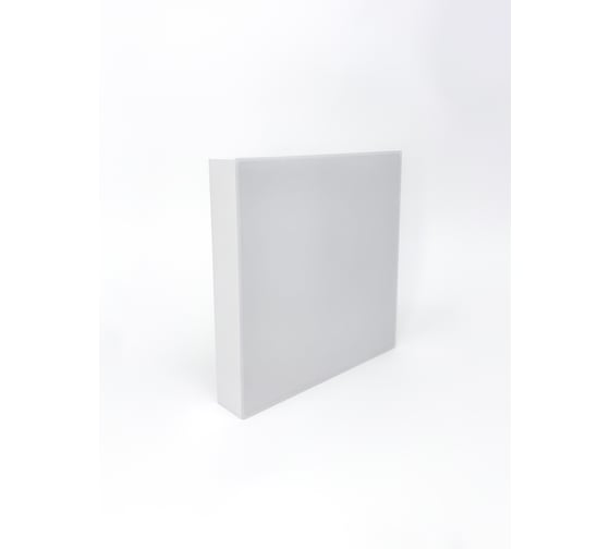 Светильник светодиодный накладной truEnergy квадрат 18W 4000K 1080Lm 156х156мм IP20 белый/пластик 11167